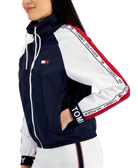 tommy hilfiger windbreaker women's.